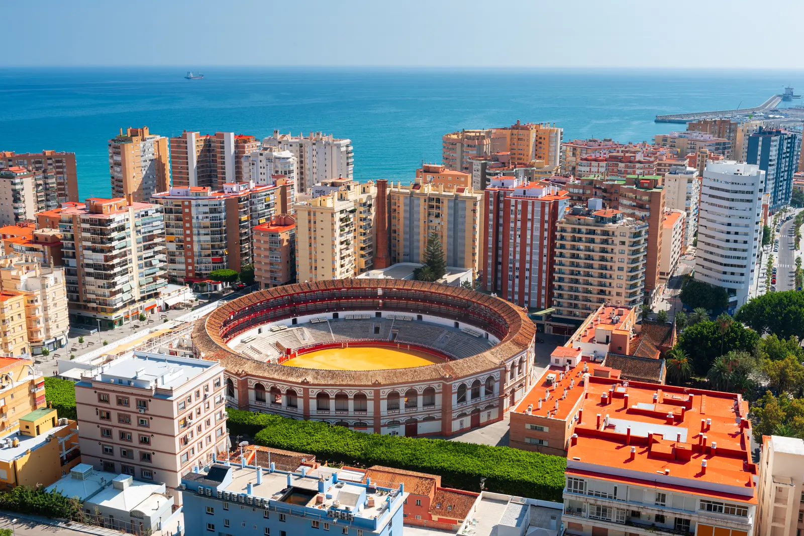 Malaga ve Akdeniz kıyısı