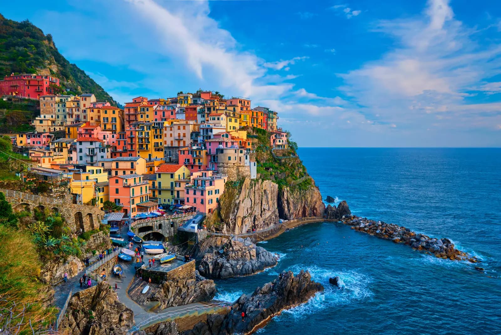 Manarola köyü, Cinque Terre